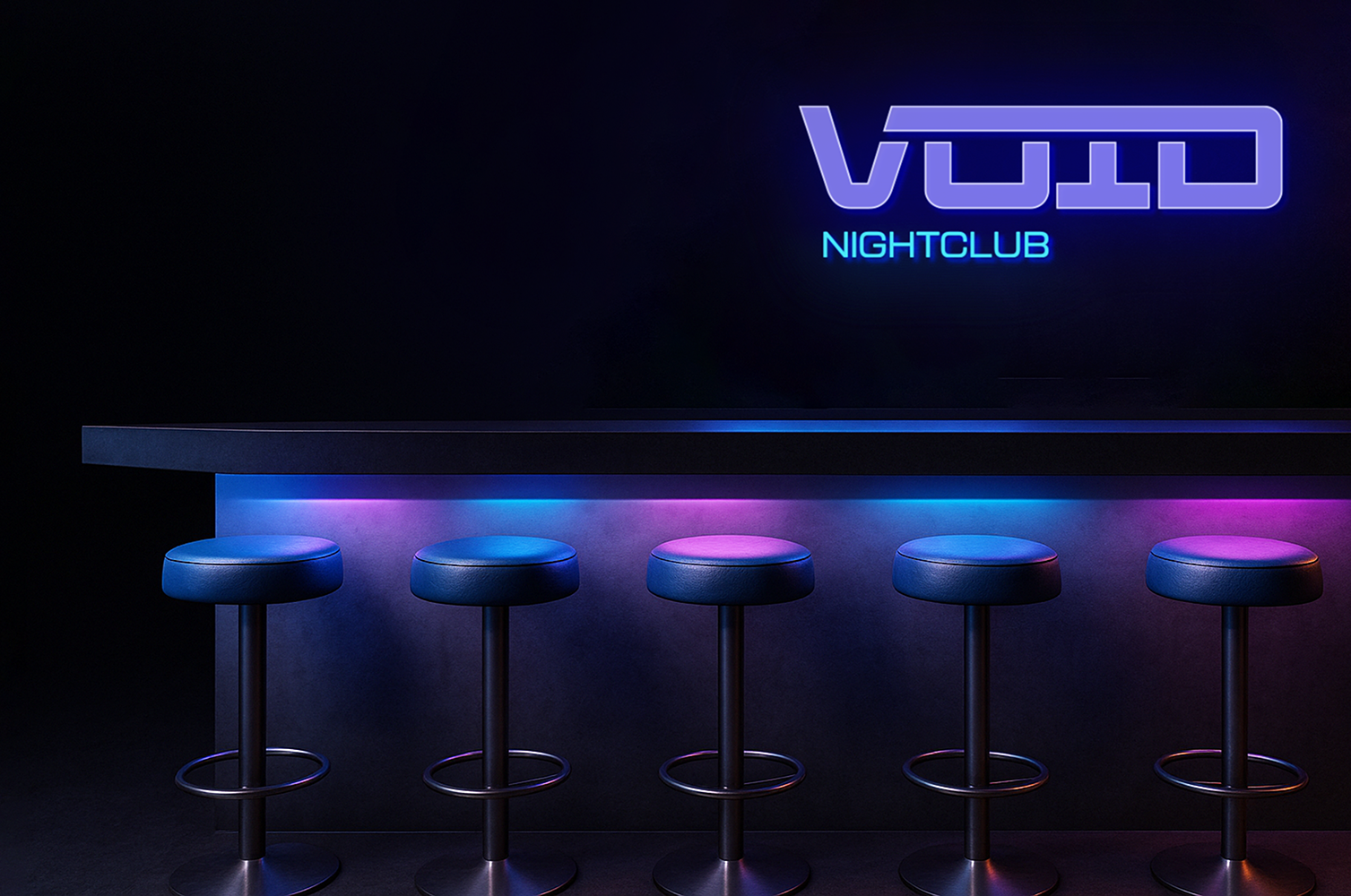 bar rendering Vesta business card mockup