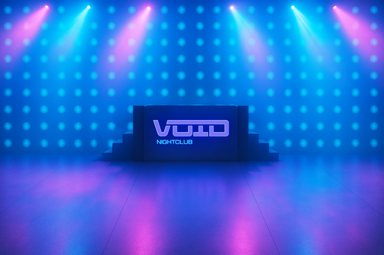 dj rendering Vesta stationary and business card mockup